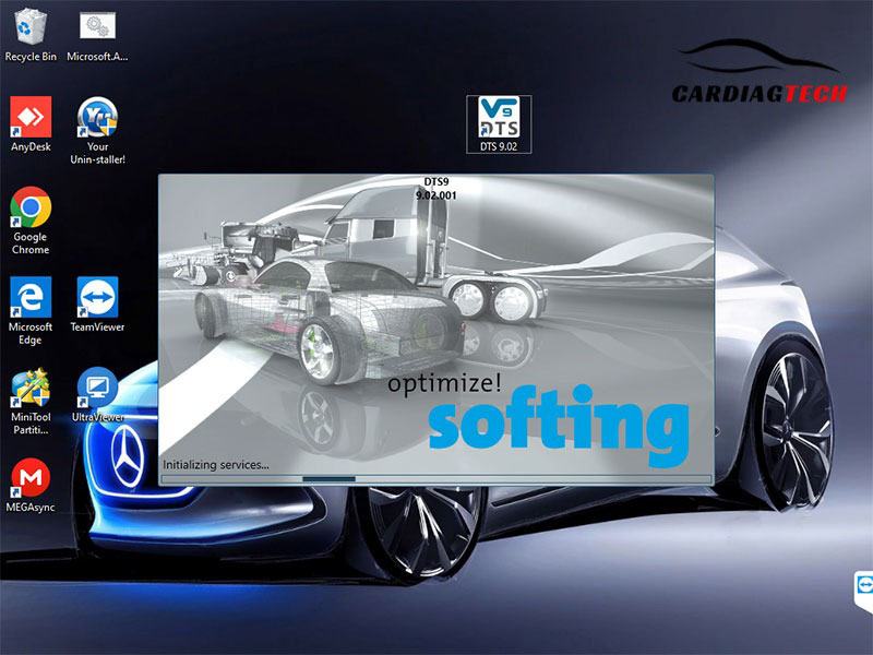 DTS MONACO-Mercedes Coding Software Version 9.02 & Version 8.16