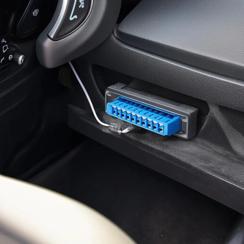 OBD2 Port Location in a Car