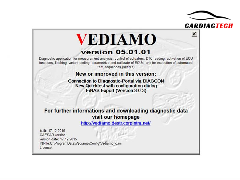 Vediamo Version 5.01.01