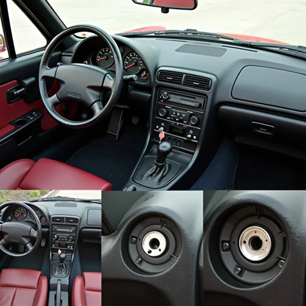 1991 Mazda Miata interior