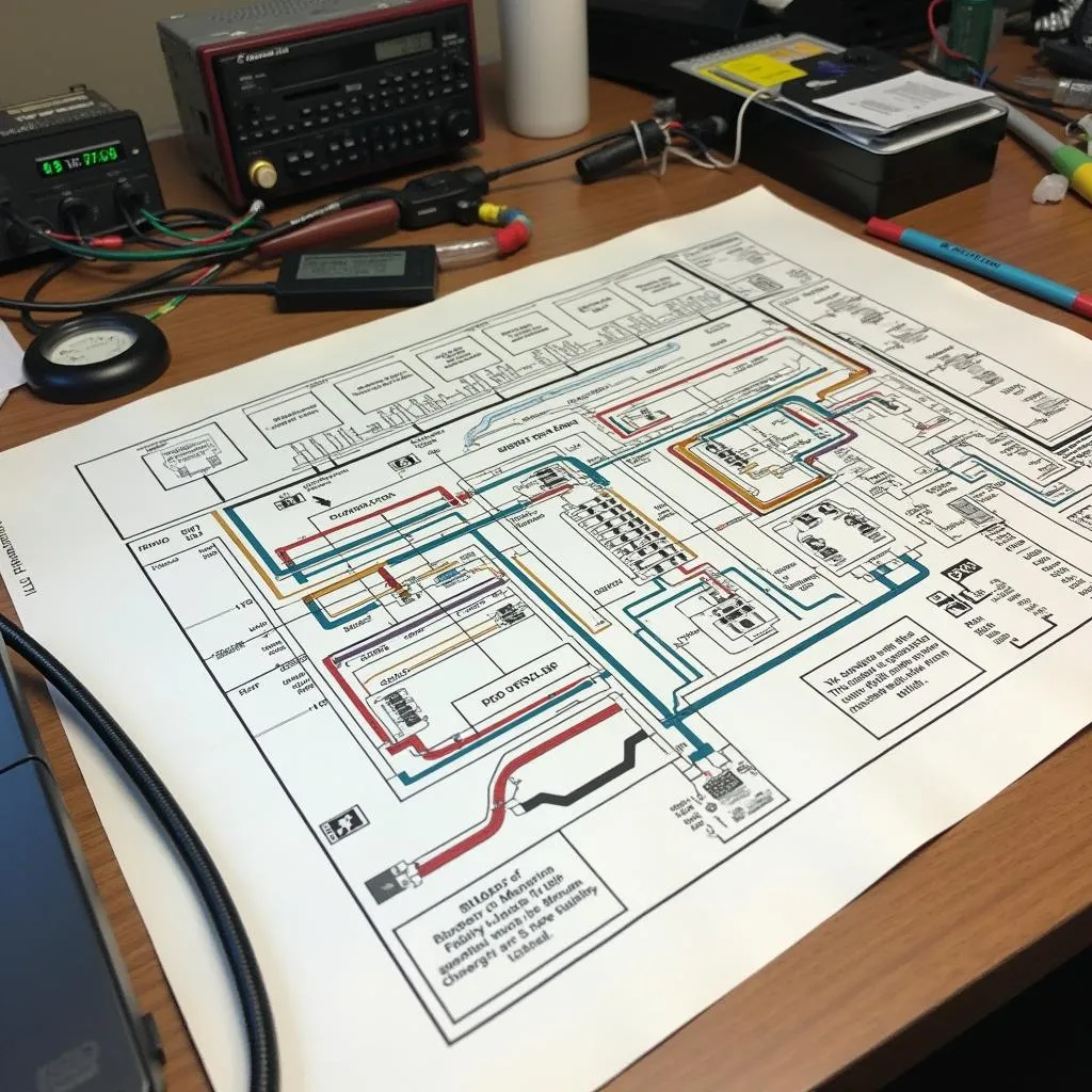 1993 Lincoln Town Car radio wiring diagram