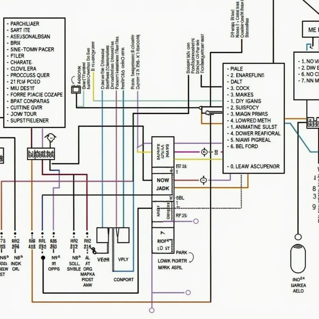 2000 Ford Explorer car stereo wiring diagram