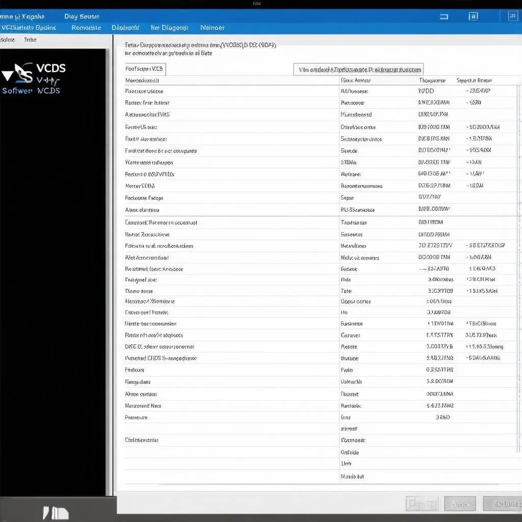 VCDS Software Interface