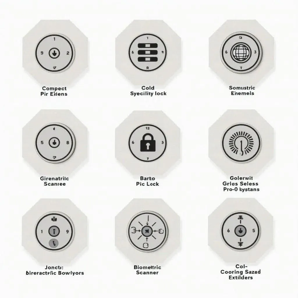 Different Anti-theft Safe Lock Types