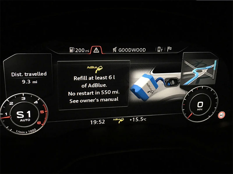 Online Diagnostic Services for Audi AdBlue Reset