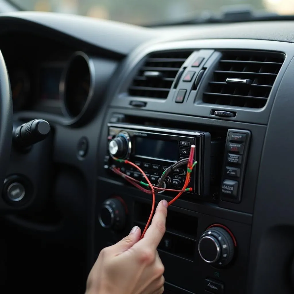 Bluetooth Car Radio DVD Player Installation