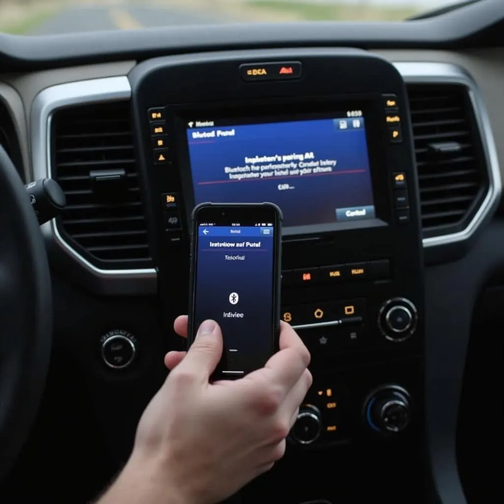 Car Bluetooth Pairing Process