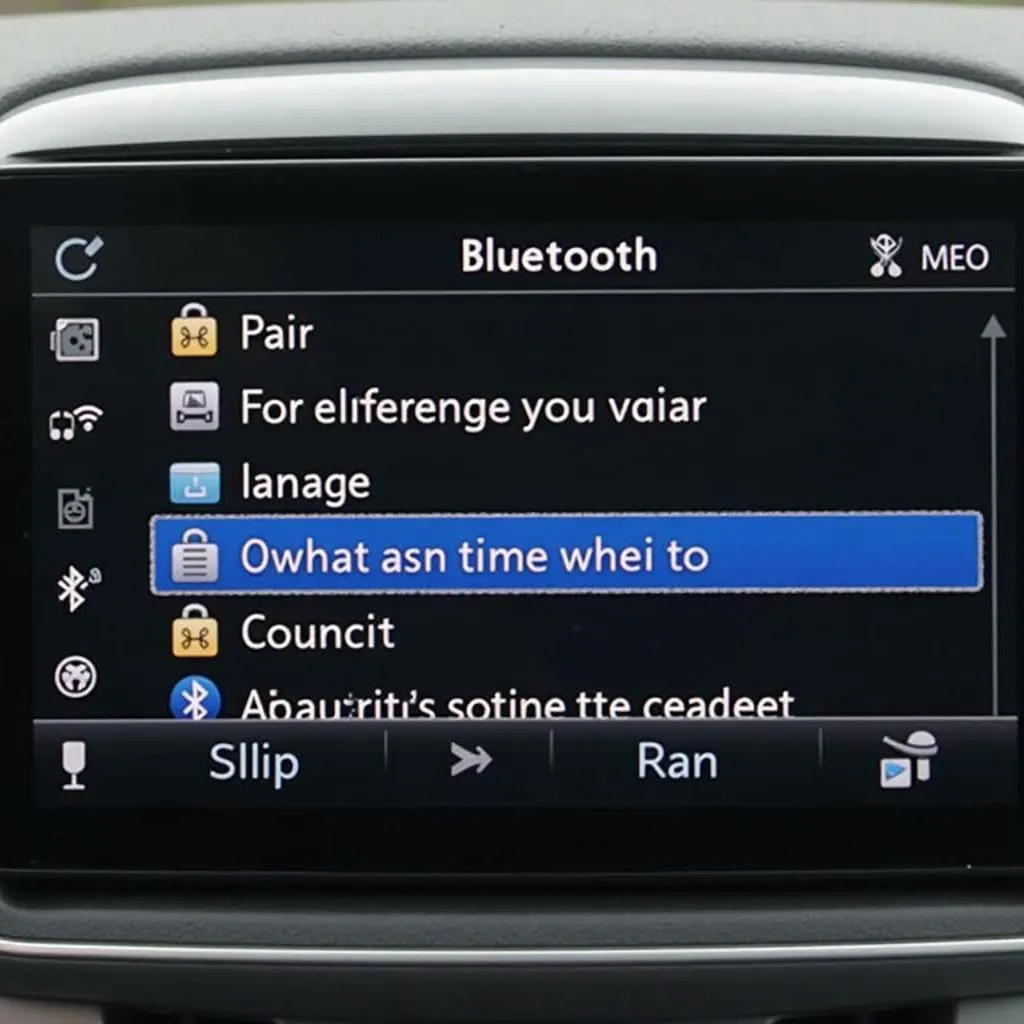 Adjusting Bluetooth settings