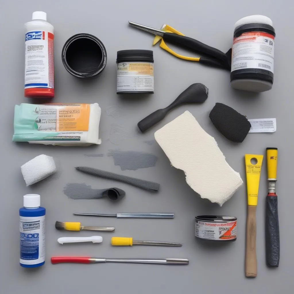 tools for fixing car bumper