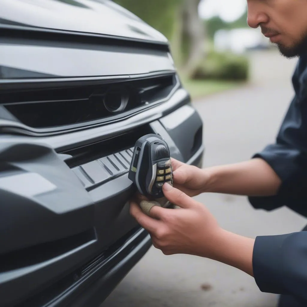 Car Alarm System Installation