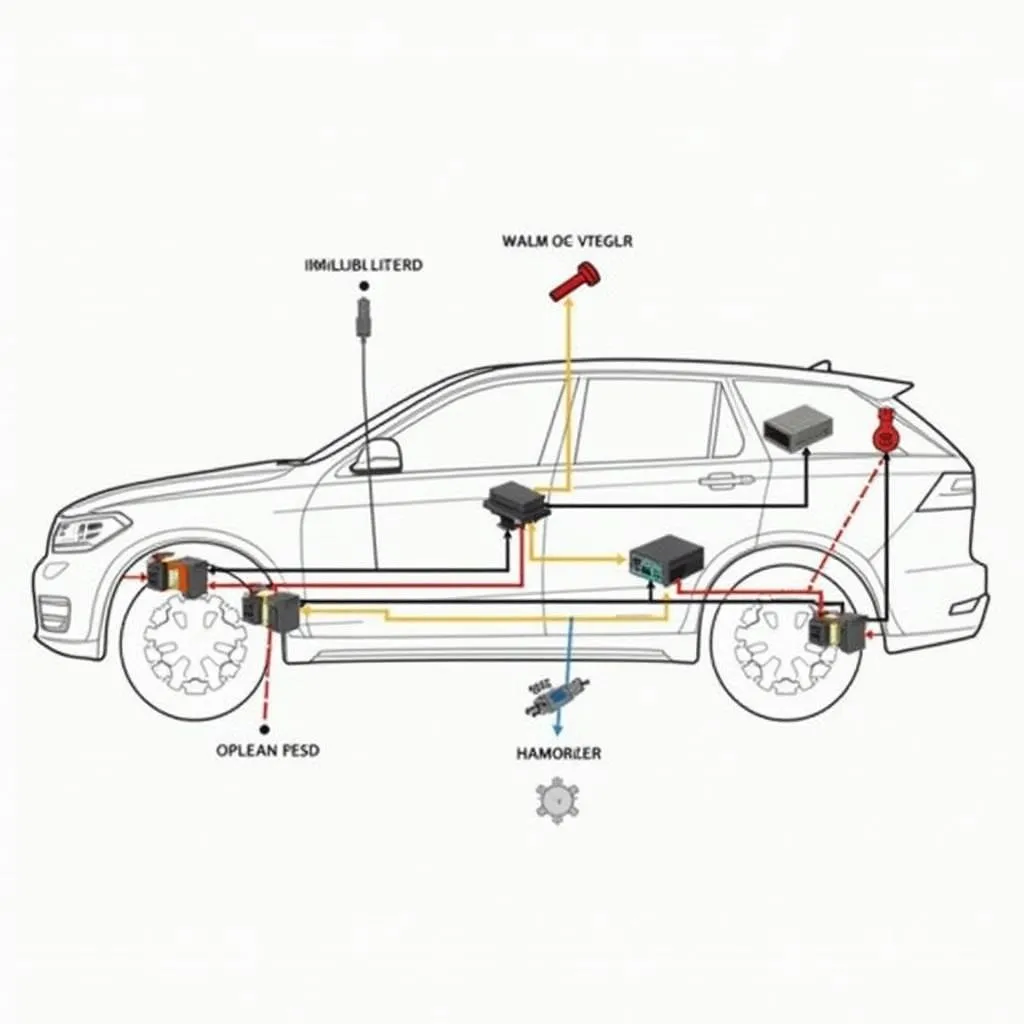 Car Anti-theft System Diagram