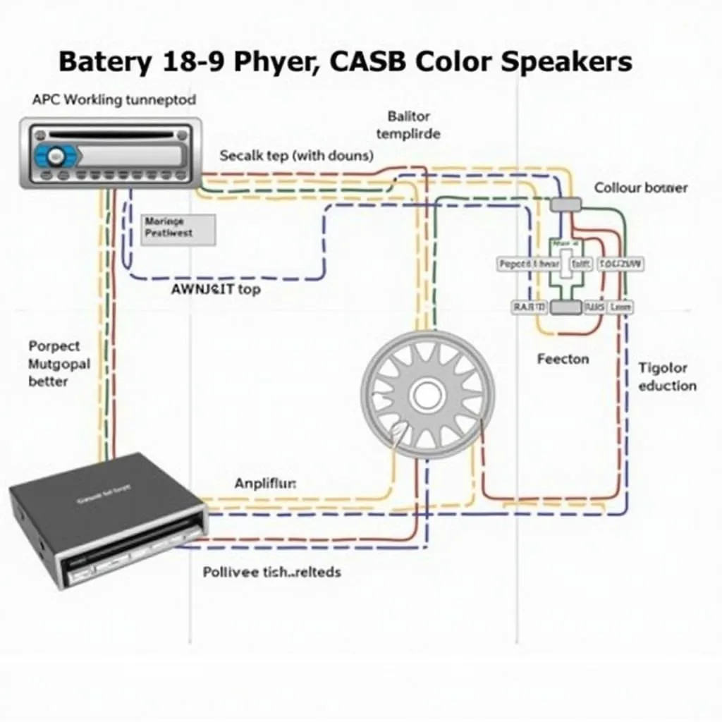 Car Audio Wiring Diagram