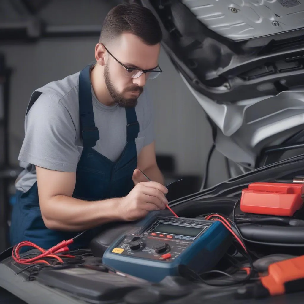 Checking Car Battery