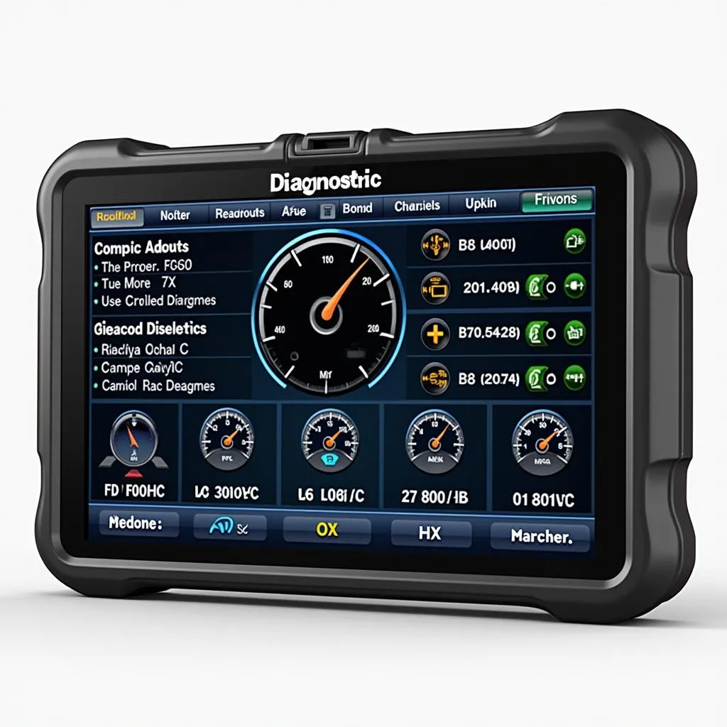 Car Diagnostic Software Interface