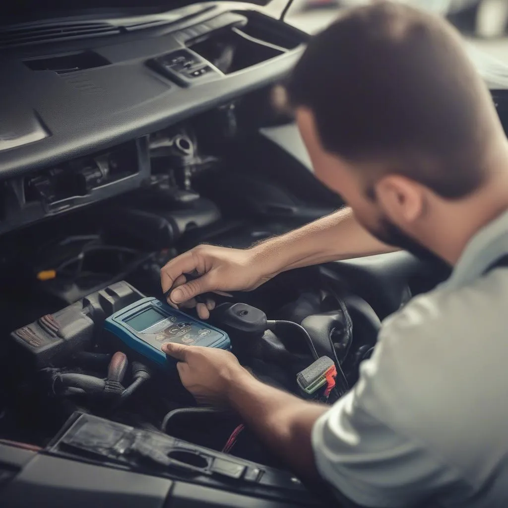 Using a Car Diagnostic Tool on a Mercury Milan