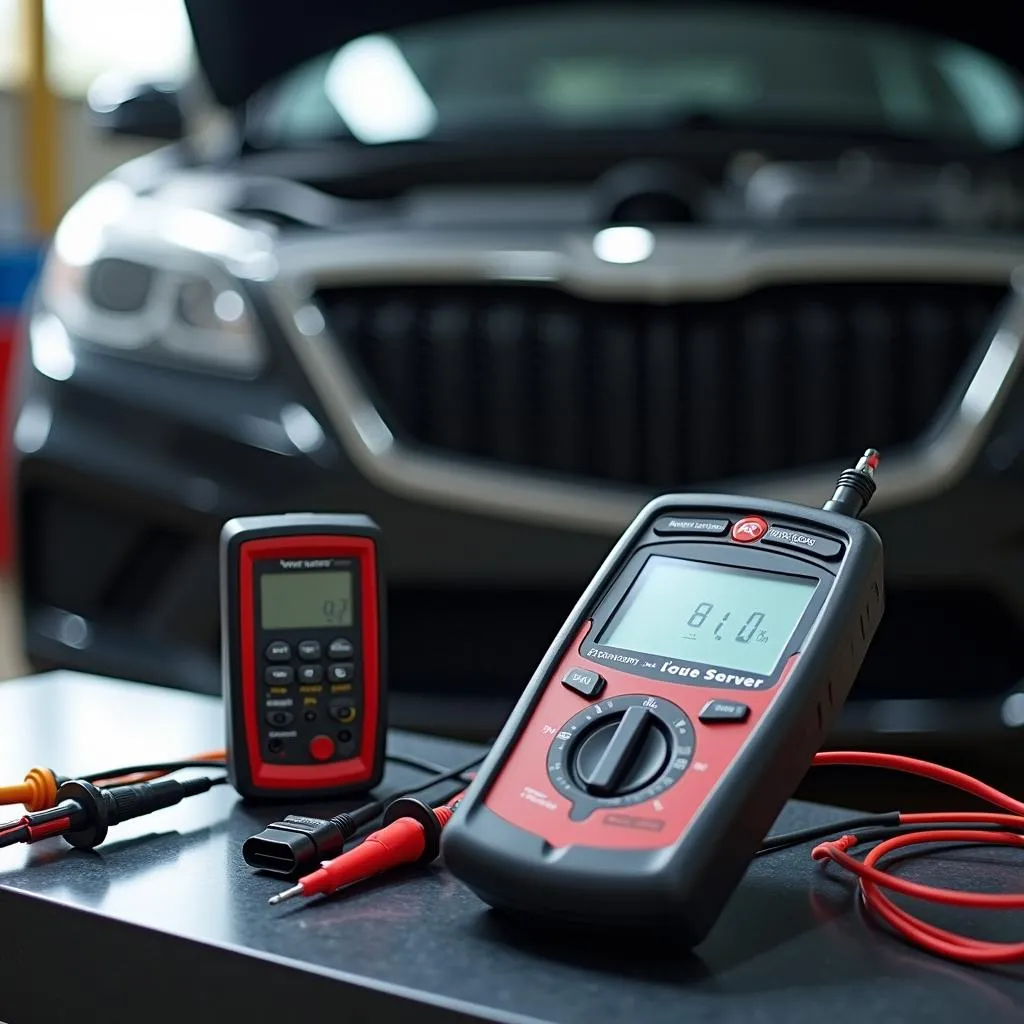 Essential Car Diagnostic Tools: Voltmeter and Code Reader 