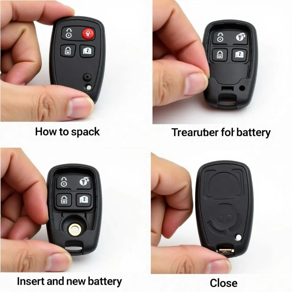 Replacing Car Key Fob Battery