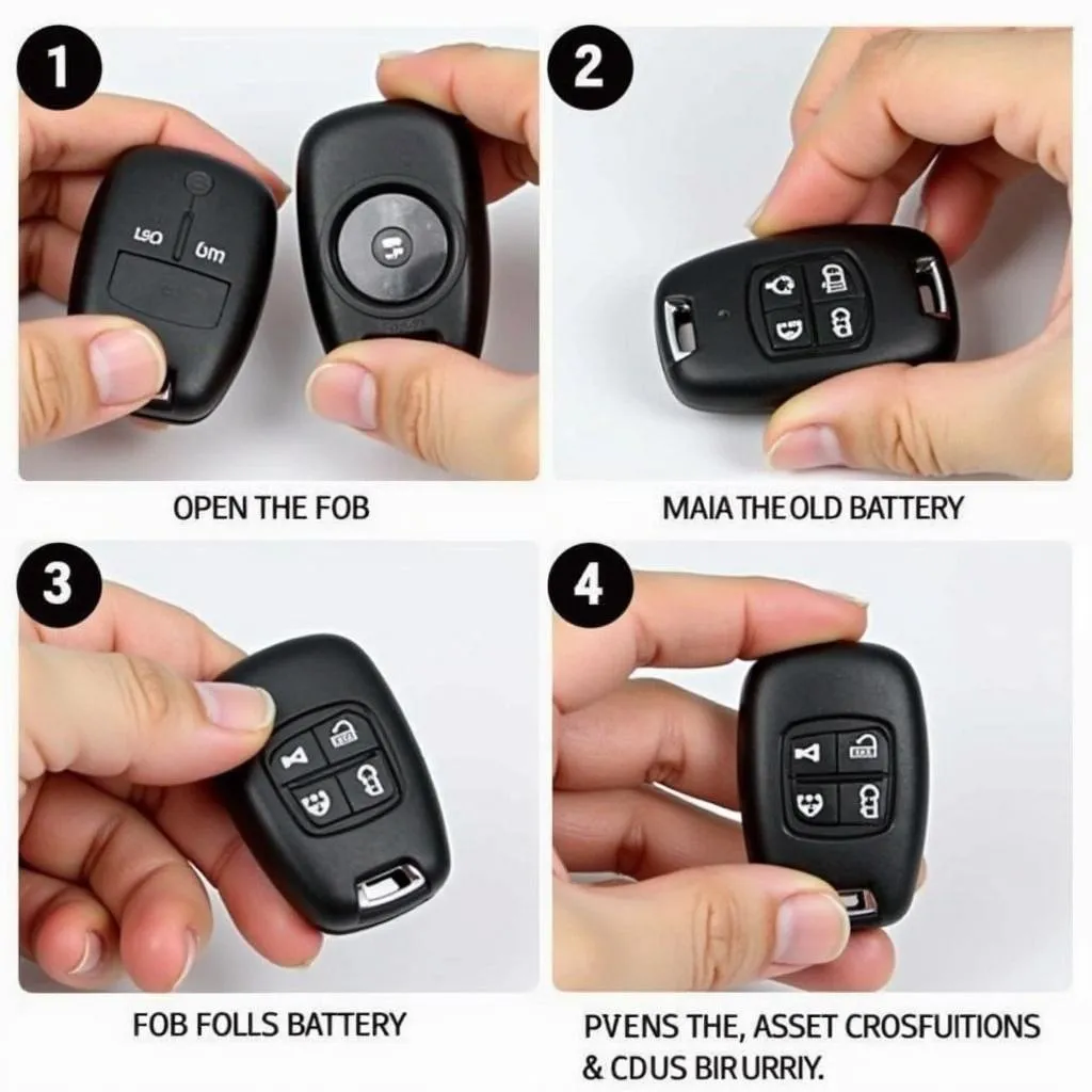 Replacing Car Key Fob Battery