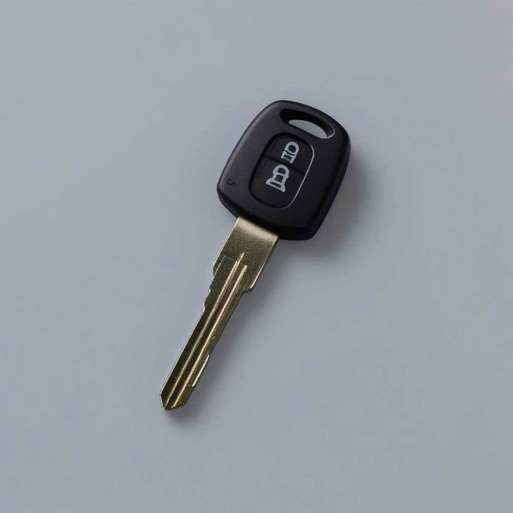 Car Key with Immobilizer Chip