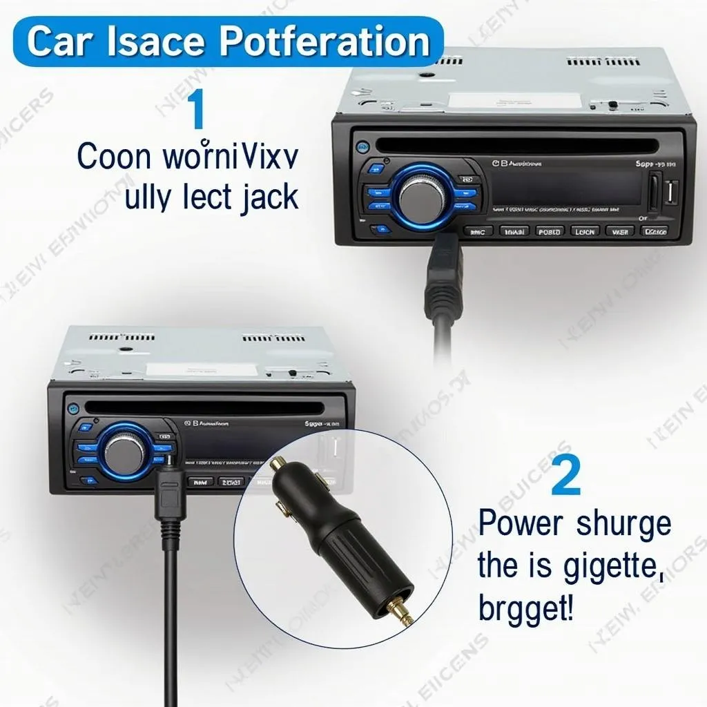 Installing a Car Radio CD Player Adapter Bluetooth