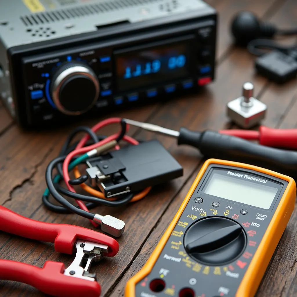 Car radio installation tools