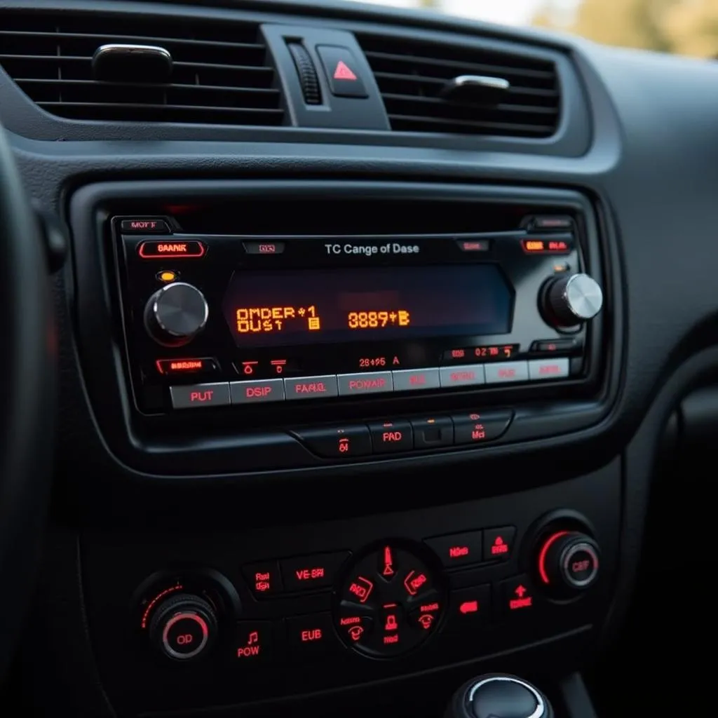 Car radio resetting