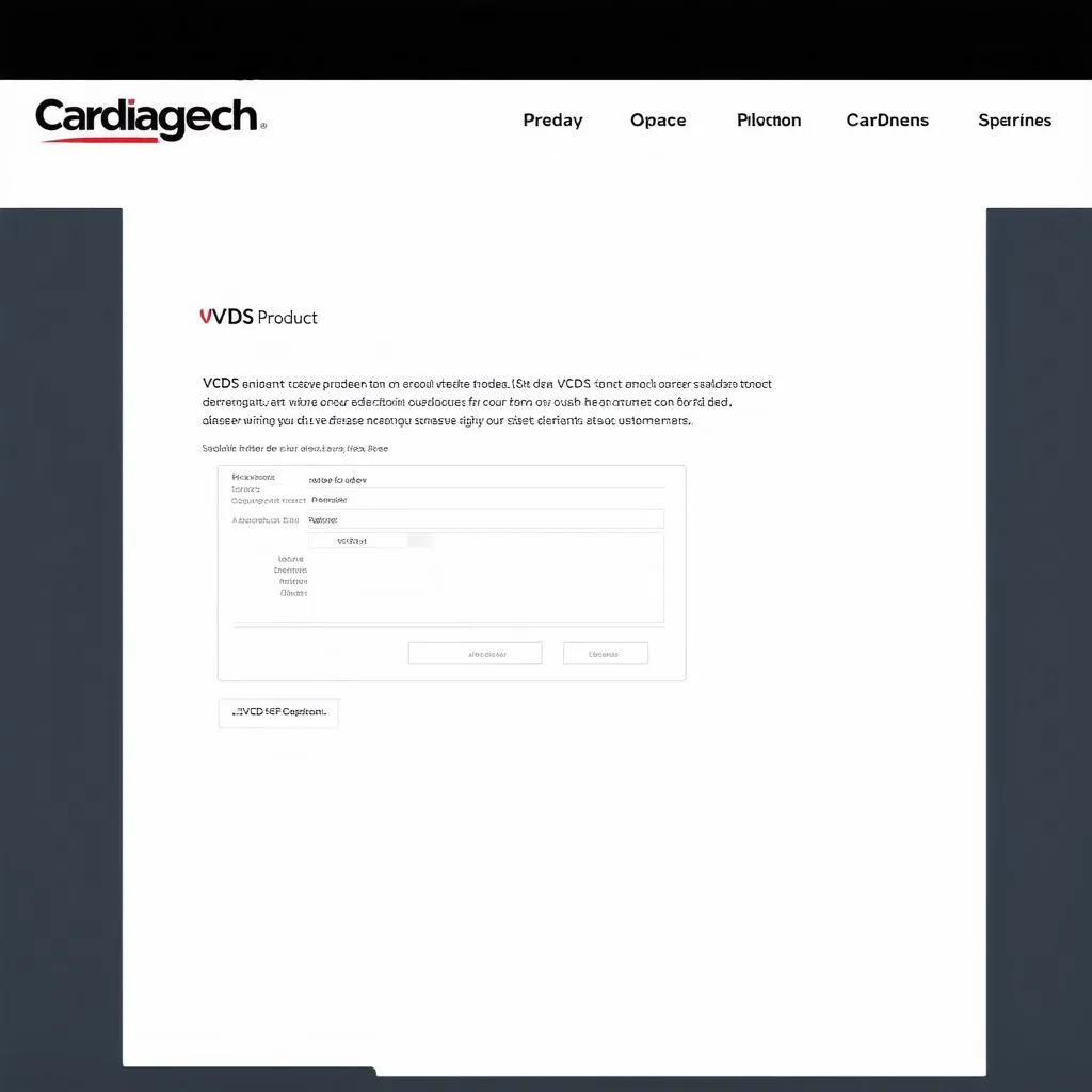 Cardiagtech Website