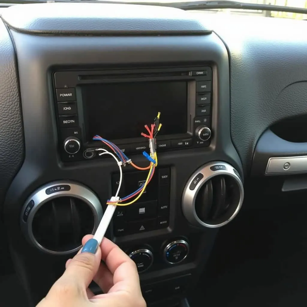 CarPlay Installation in Jeep Sahara