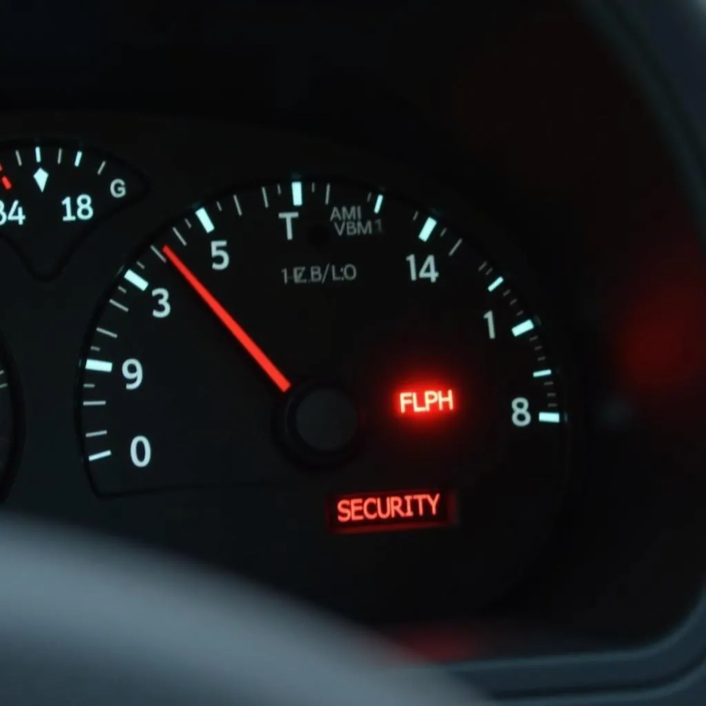 Chevy Malibu Anti-theft Warning Lights