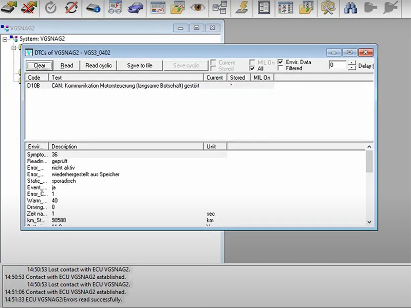 Coding and Programming New VGS Part3 for Mercedes W204 C200CGI Service