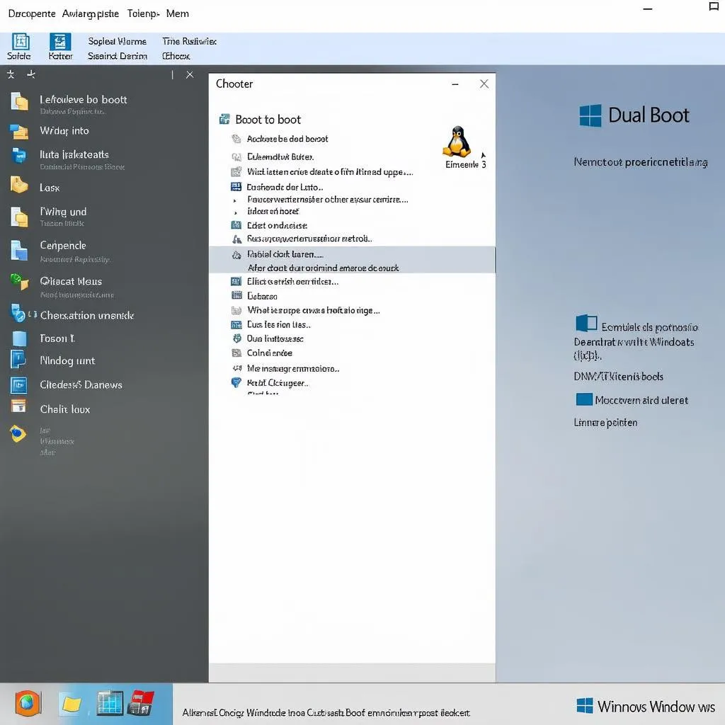 Dual Boot Menu