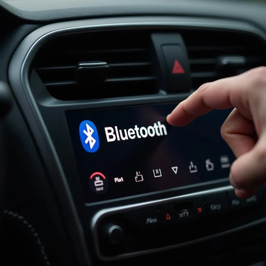 Enabling Bluetooth on car radio