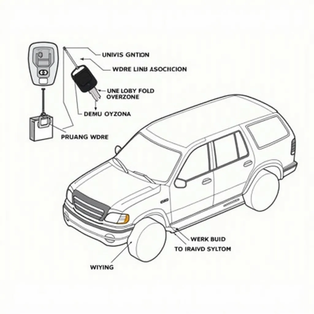 Ford Explorer Anti-theft System Components Diagram