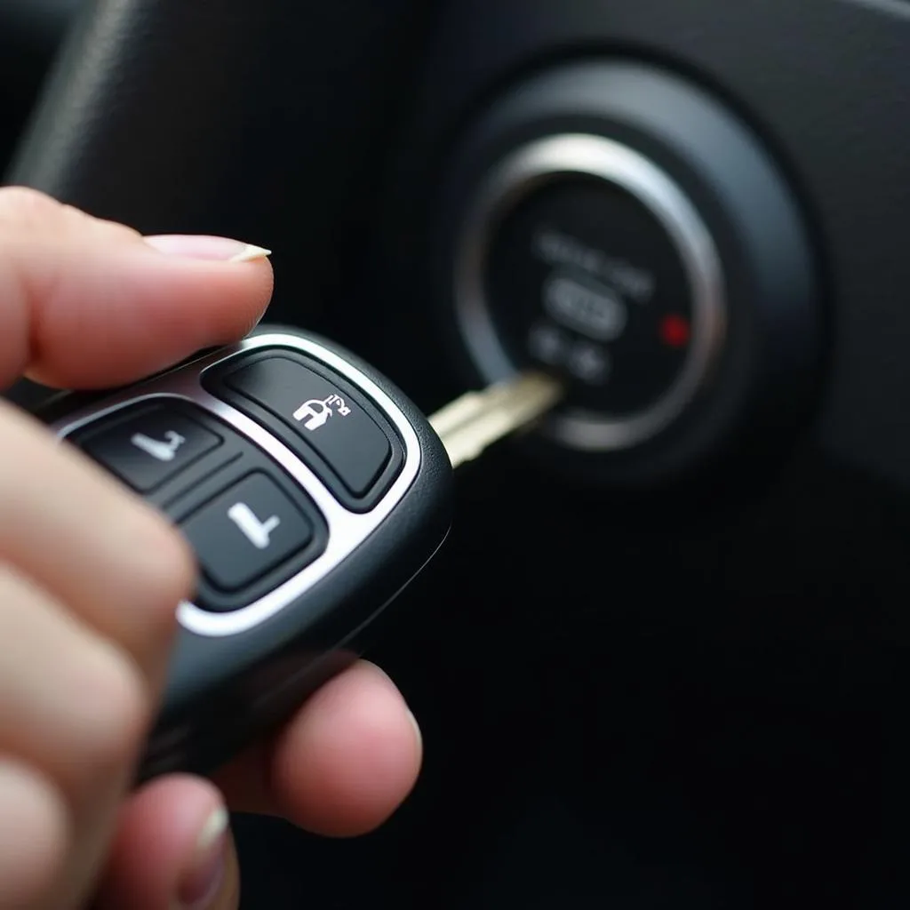 Ford Focus Key in Ignition