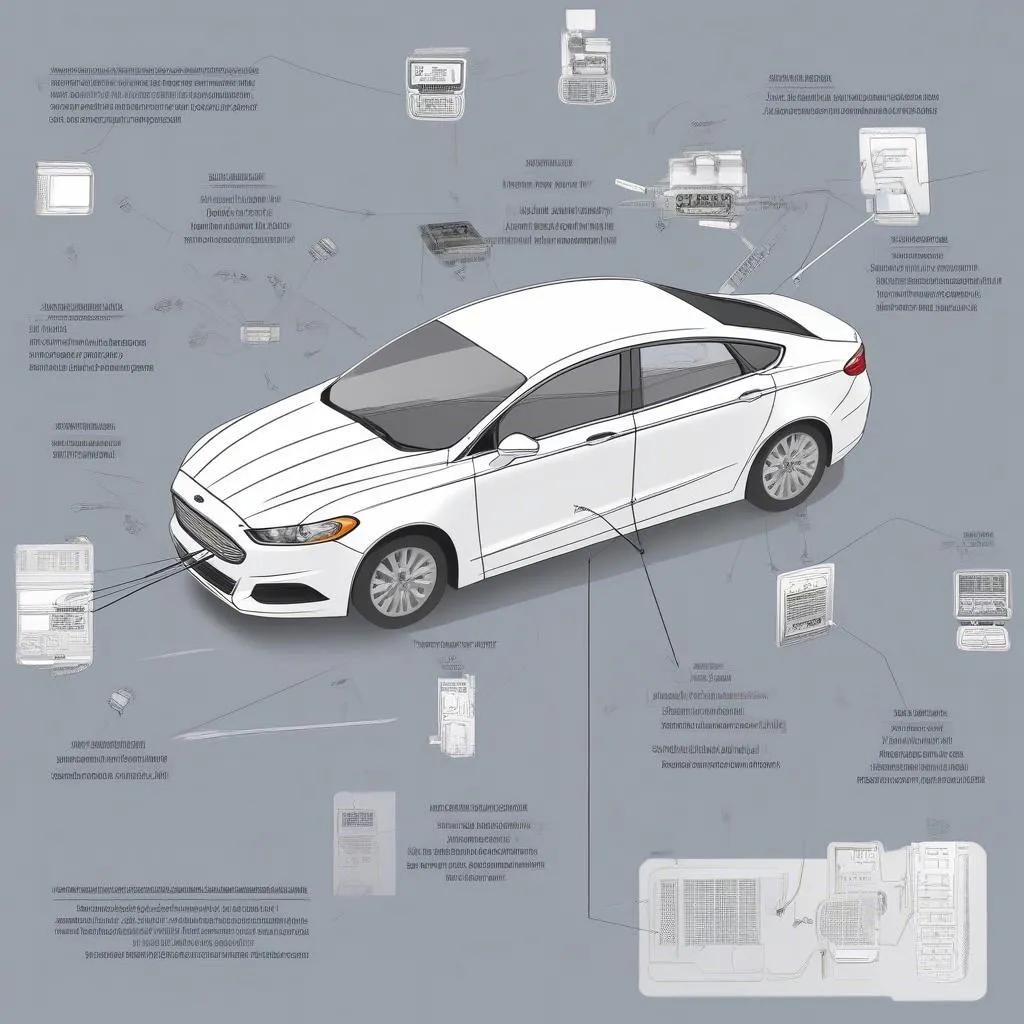 Ford Fusion Anti-Theft System Components