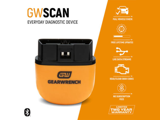 GEARWRENCH Everyday Diagnostic Tool Bluetooth OBDII Tester