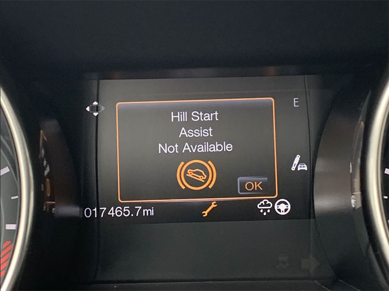 How to Fix Hill Start Assist Not Available on Mercedes Vehicles