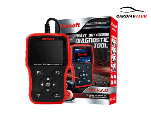 iCarsoft HD V3.0 Heavy Duty Diesel Truck Diagnostic Scanner Tool Code Reader