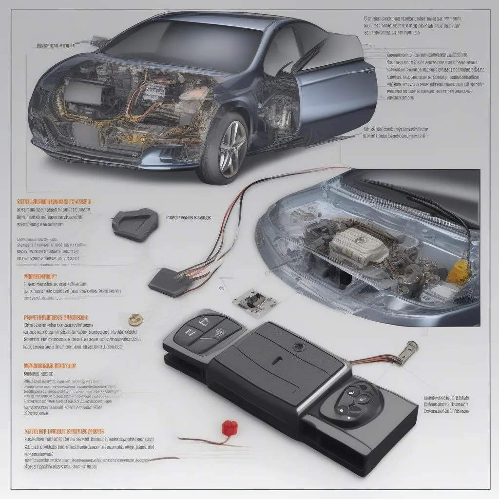 Image of a car immobilizer system