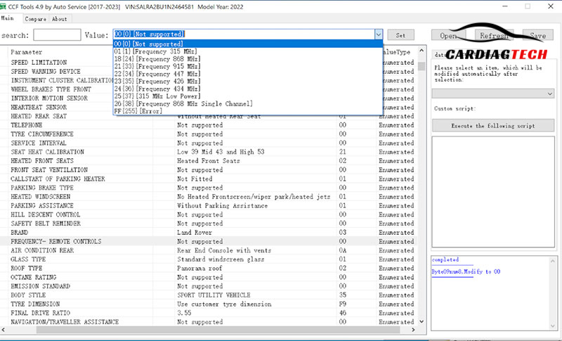 JLR CCF Software Version 4.9