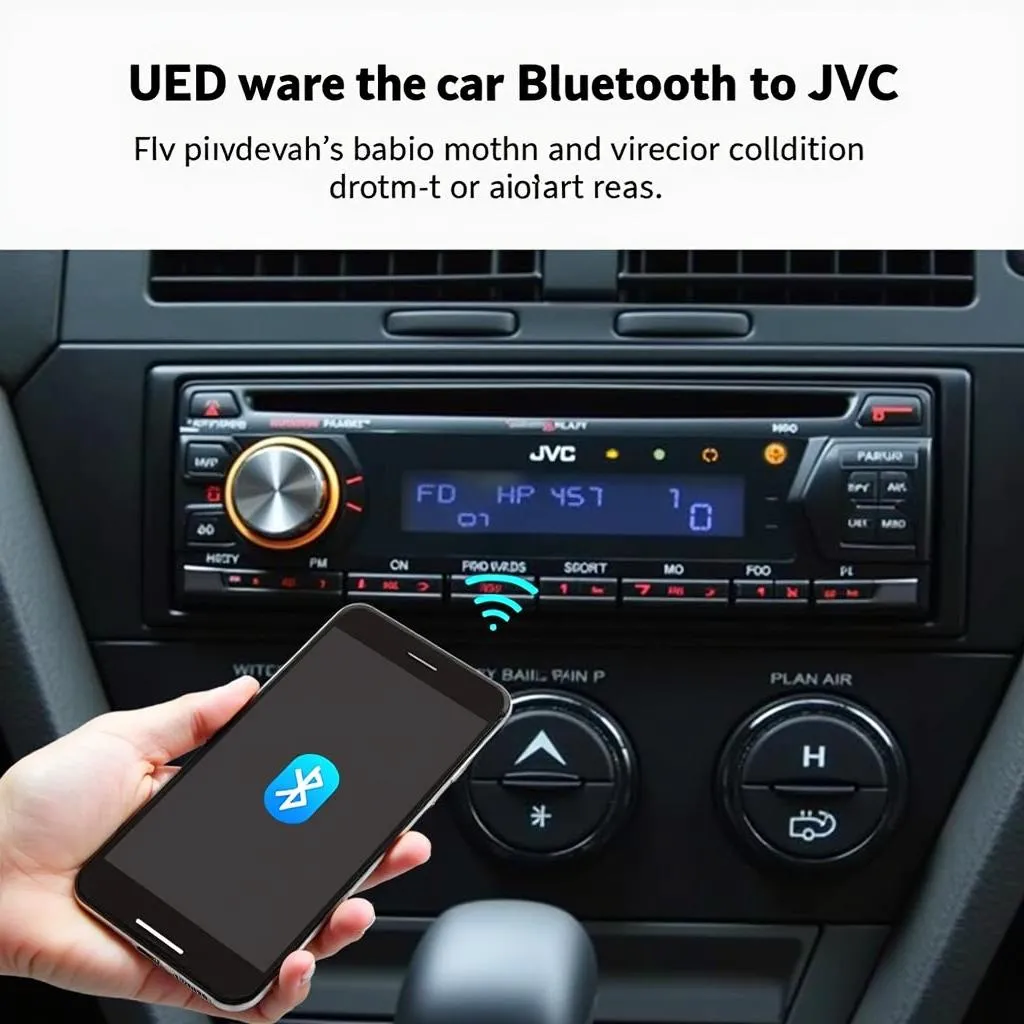 JVC Car Stereo Bluetooth Connection