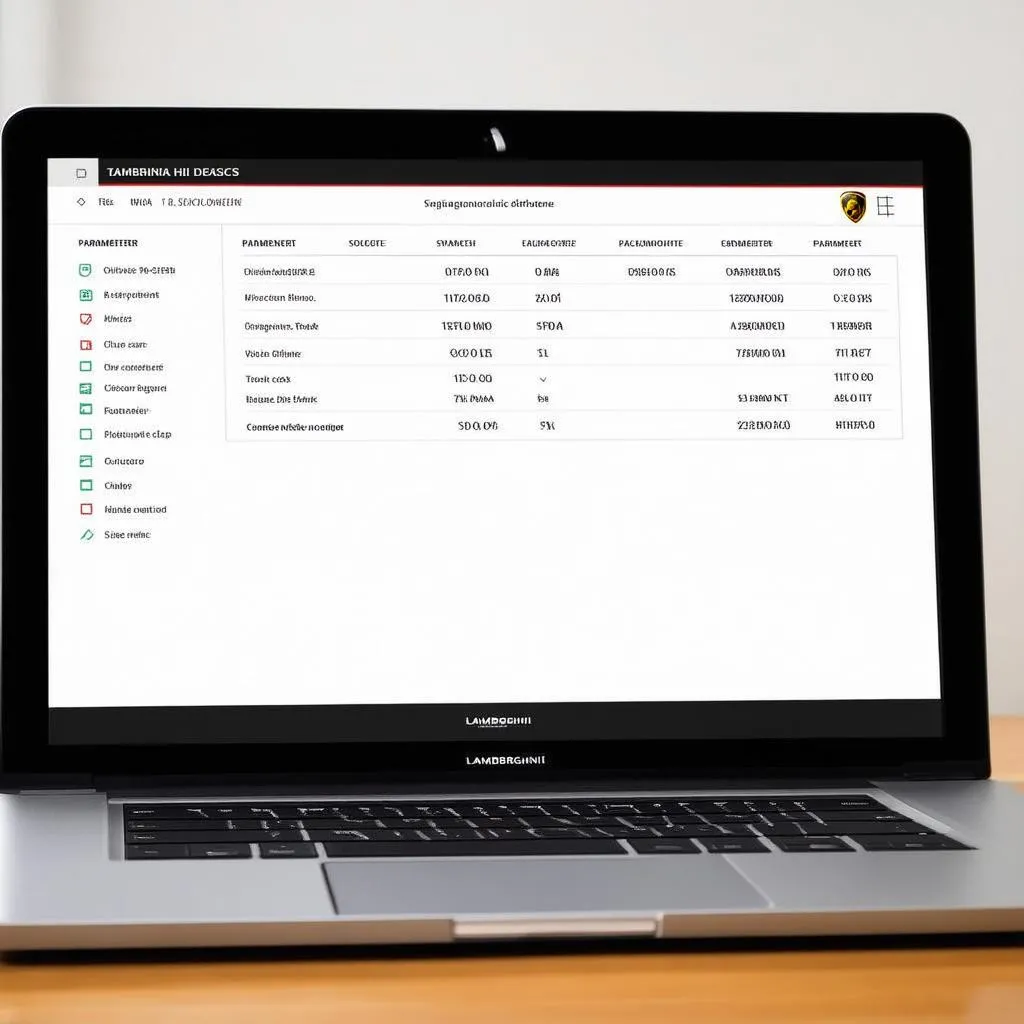 Lamborghini Diagnostic Software