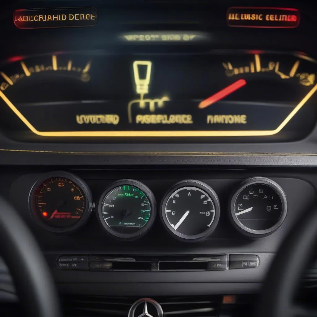 Mercedes Dashboard