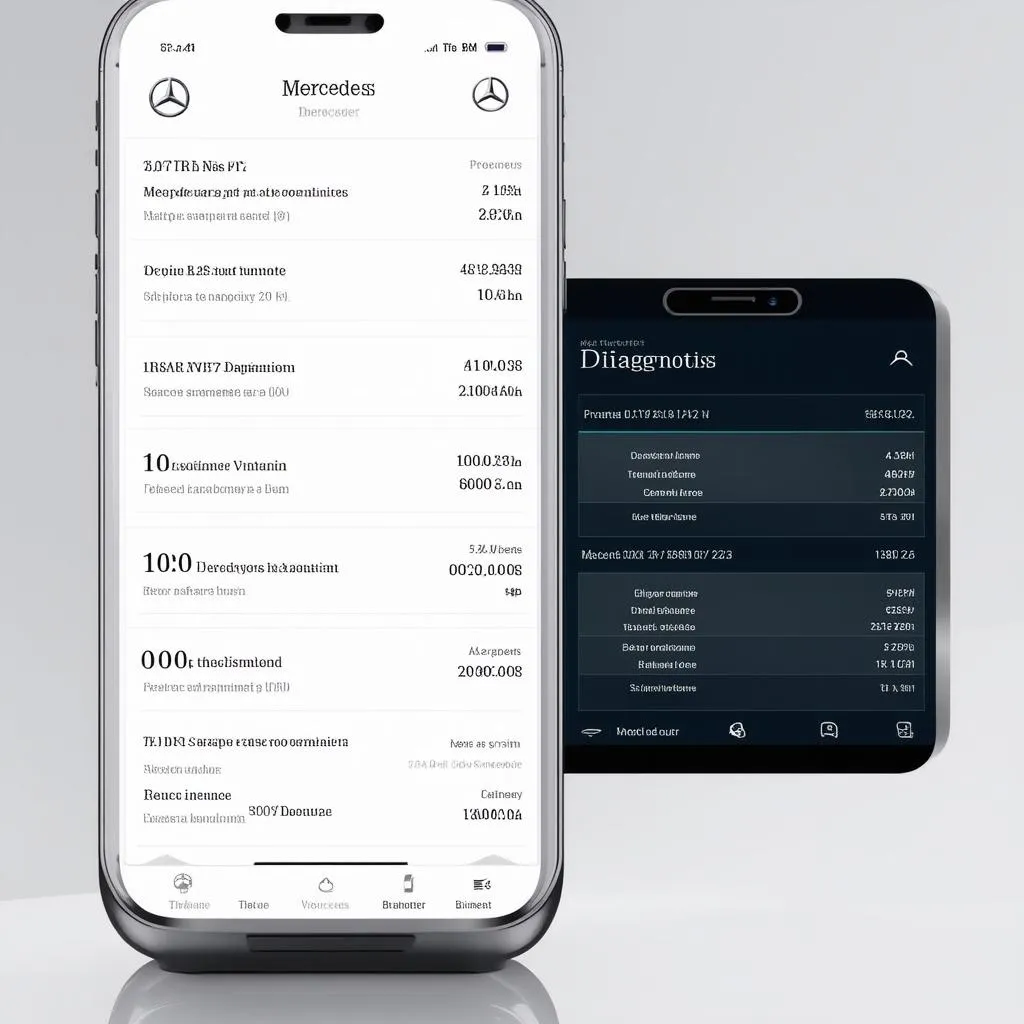 Mercedes Mobile Diagnostics App