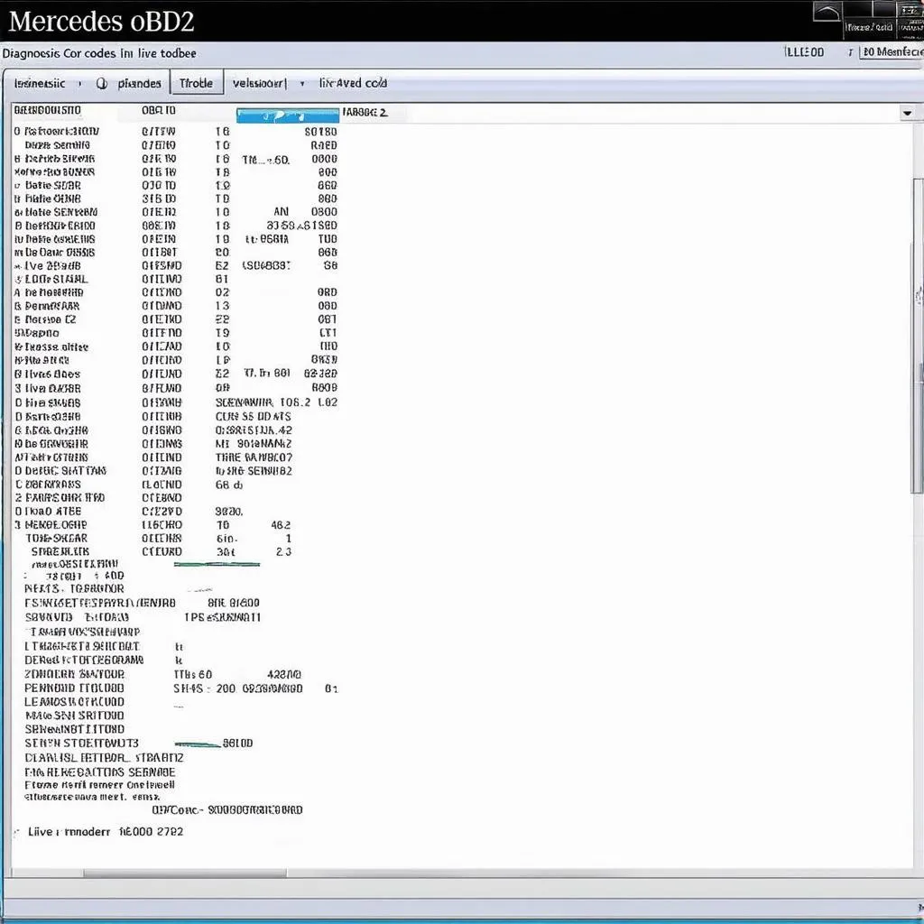 Mercedes OBD2 Software