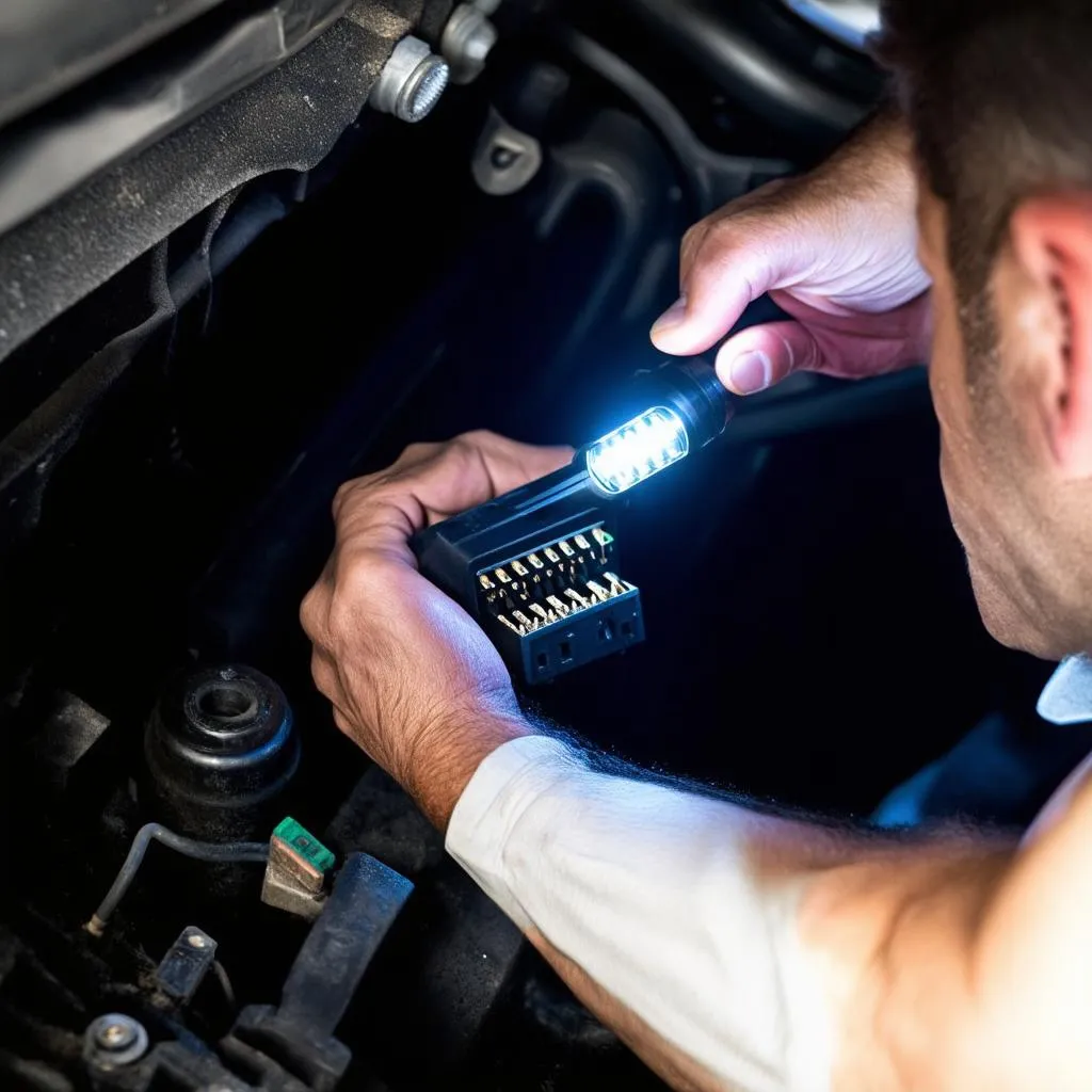 Inspecting a Car's OBD-II Port