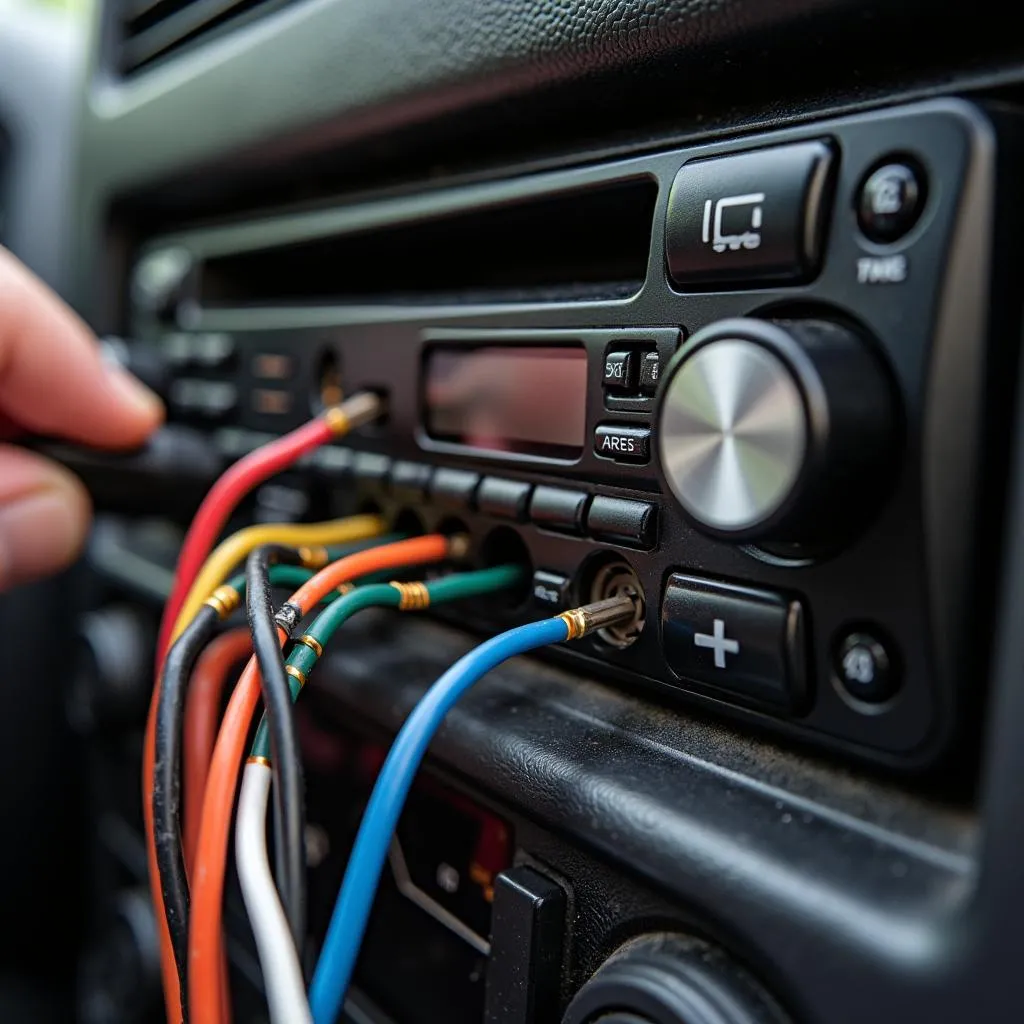 Car Radio Wiring Diagram