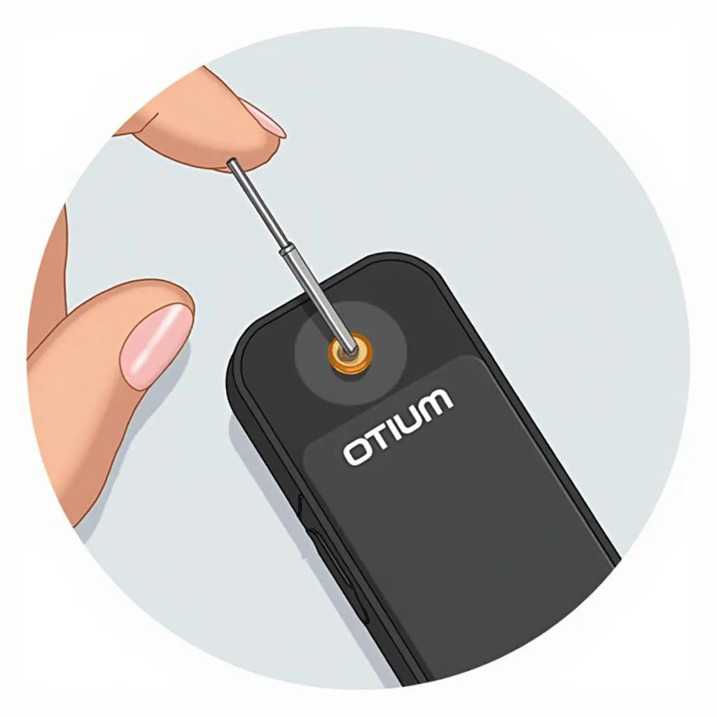 Resetting Otium FM transmitter