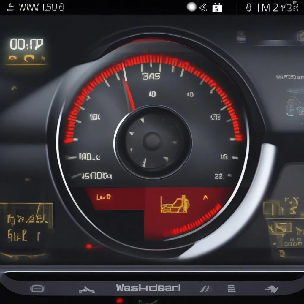 Subaru anti-theft system warning lights