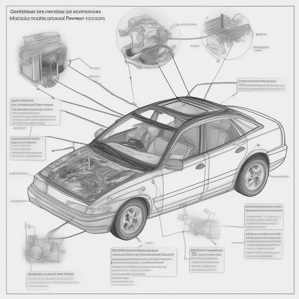 car sunroof motor wiring diagram